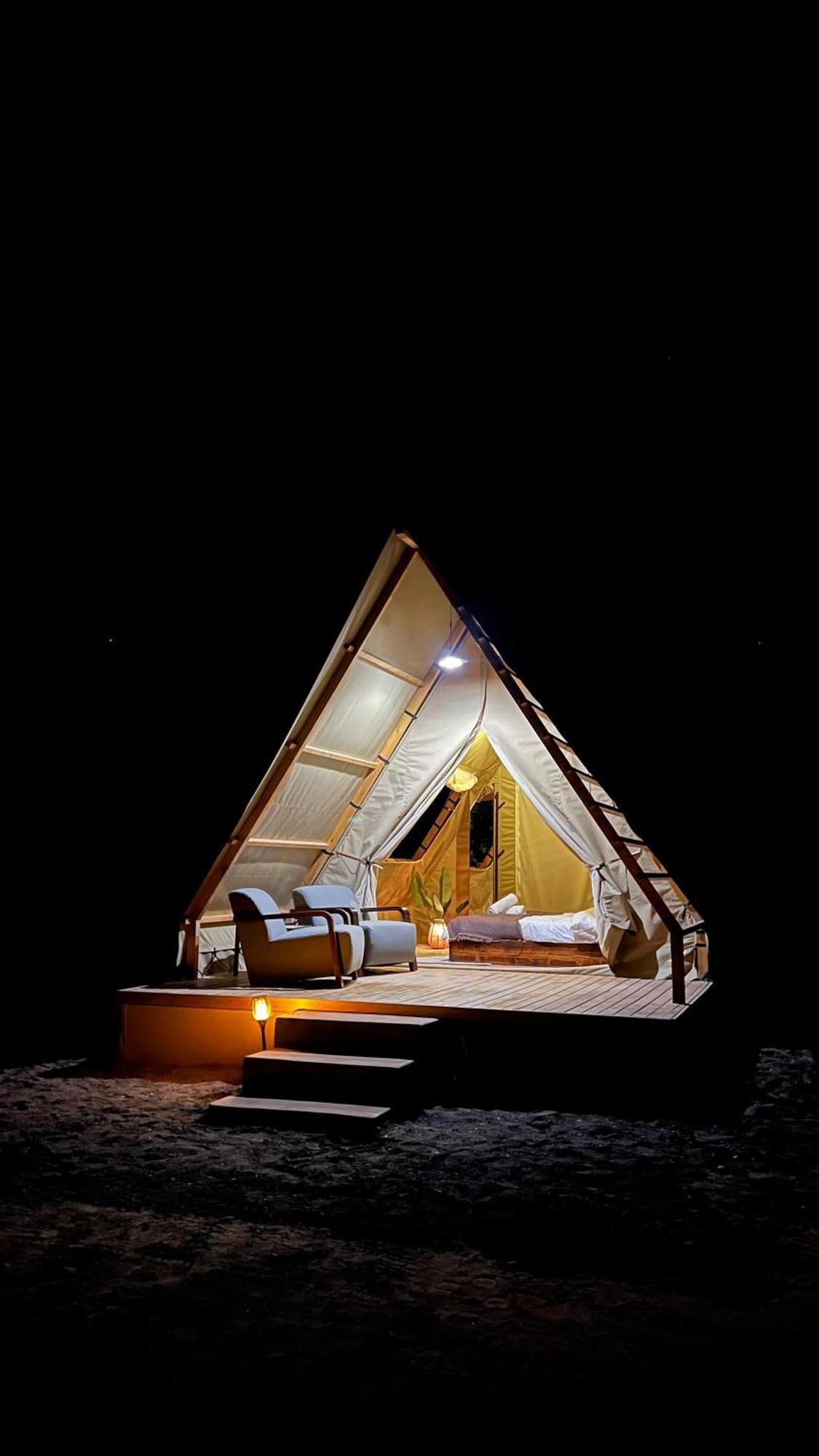 Adventurer Camp Hotel Al Wāşil Exterior foto
