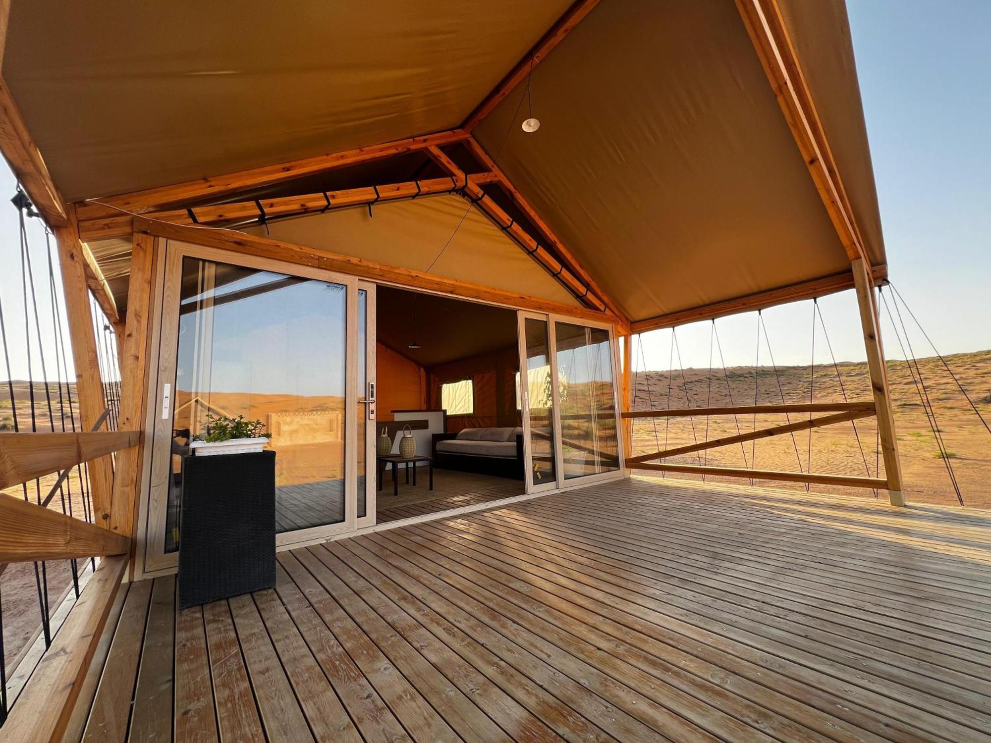 Adventurer Camp Hotel Al Wāşil Exterior foto